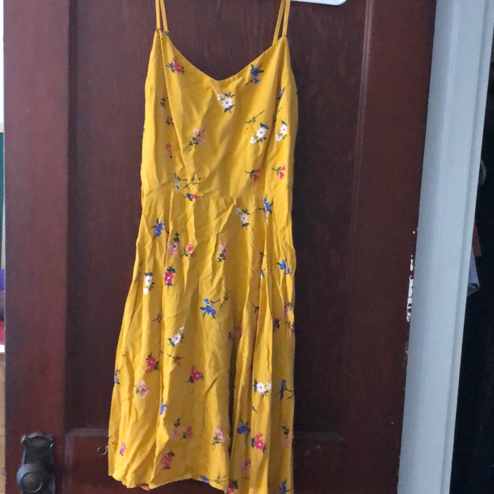 Floral dress.